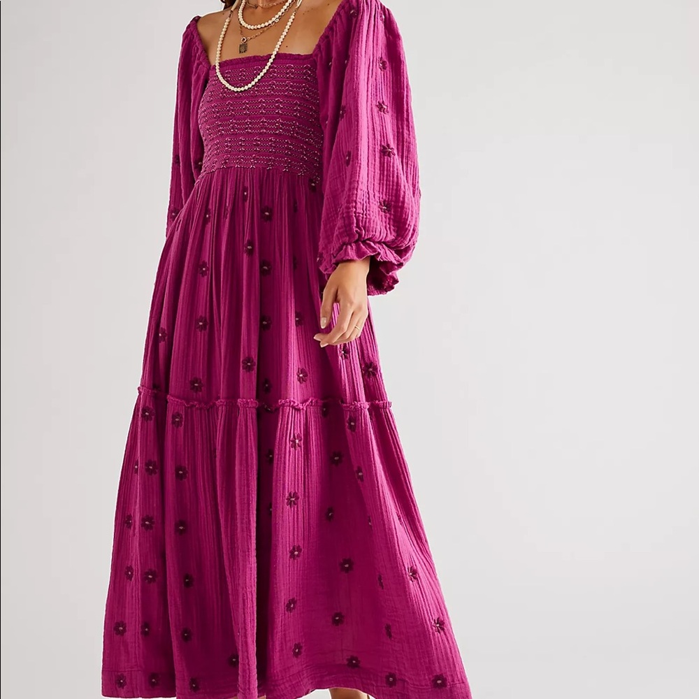 Free People Dahlia in Lilac Wine